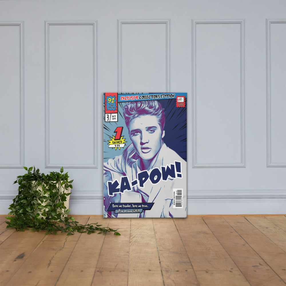 [ELVIS] – Comic Book Cover Art (Available in 3 formats and 3 different sizes)