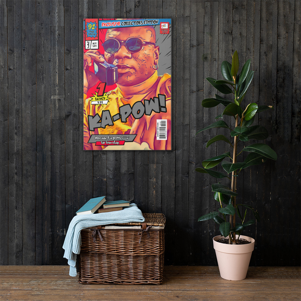 [MARCELLUS WALLACE - PULP FICTION] – Comic Book Cover Art (Available in 3 formats and 3 different sizes)