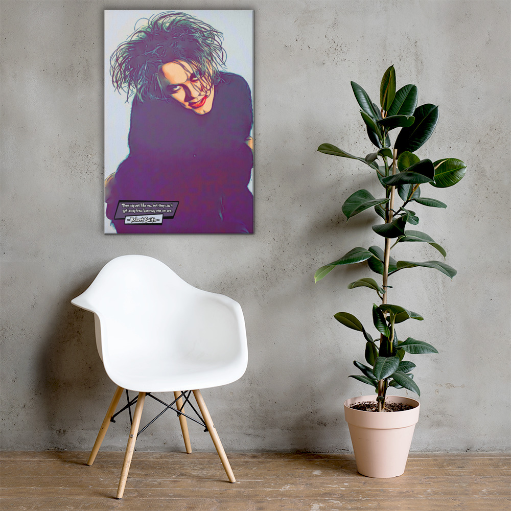 [ROBERT SMITH - THE CURE]– Comic Icons Art (Available in 3 formats and 3 different sizes)