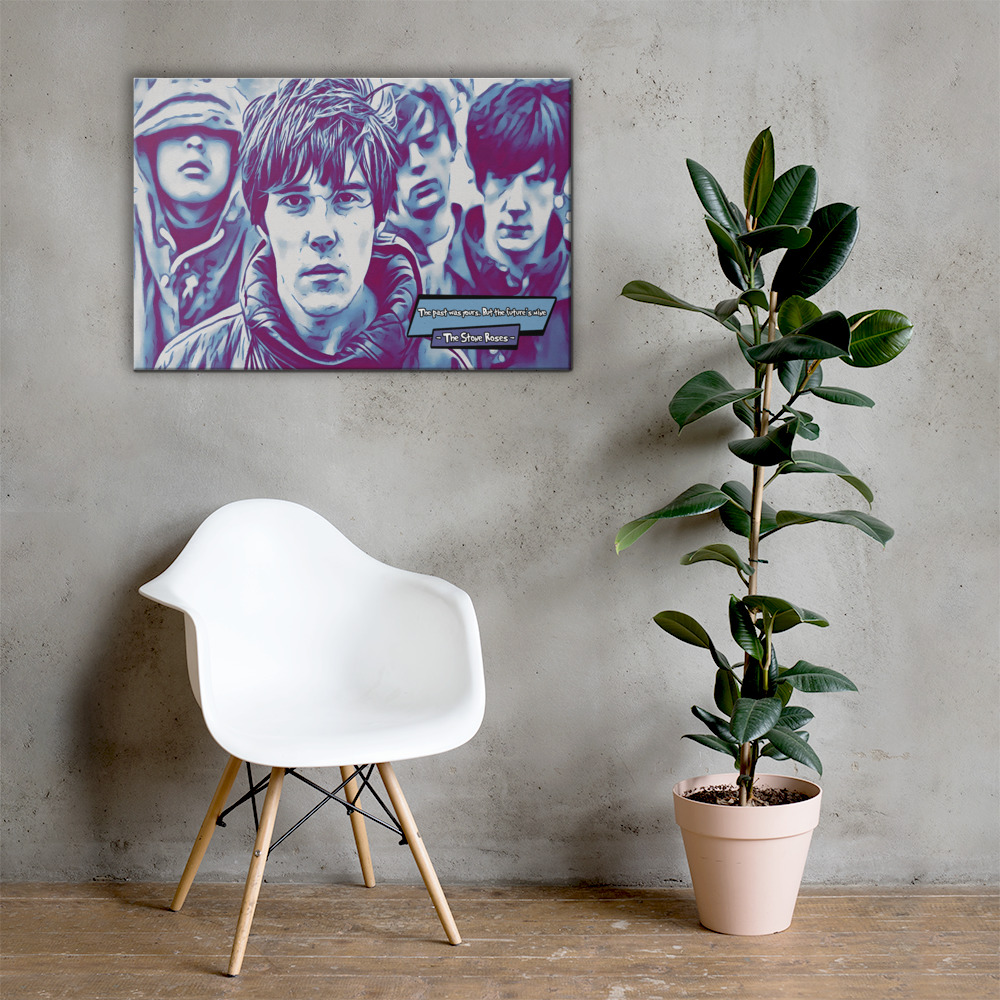 [THE STONE ROSES]– Comic Icons Art (Available in 3 formats and 3 different sizes)