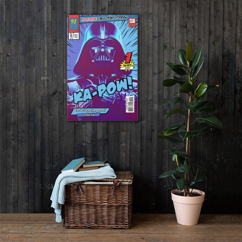 [DARTH VADER] – Comic Book Cover Art (Available in 3 formats and 3 different sizes)