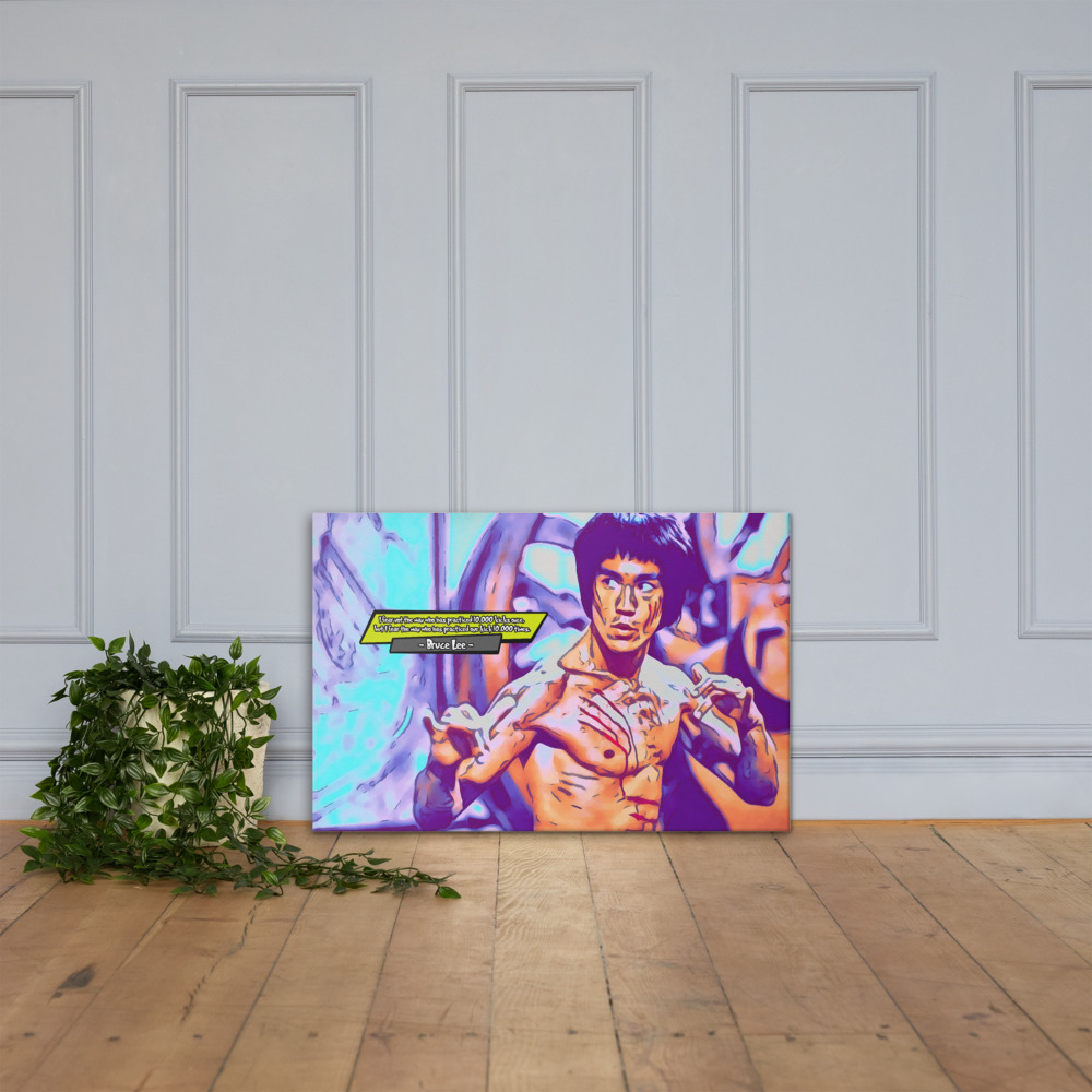 [BRUCE LEE]– Comic Icons Art (Available in 3 formats and 3 different sizes)