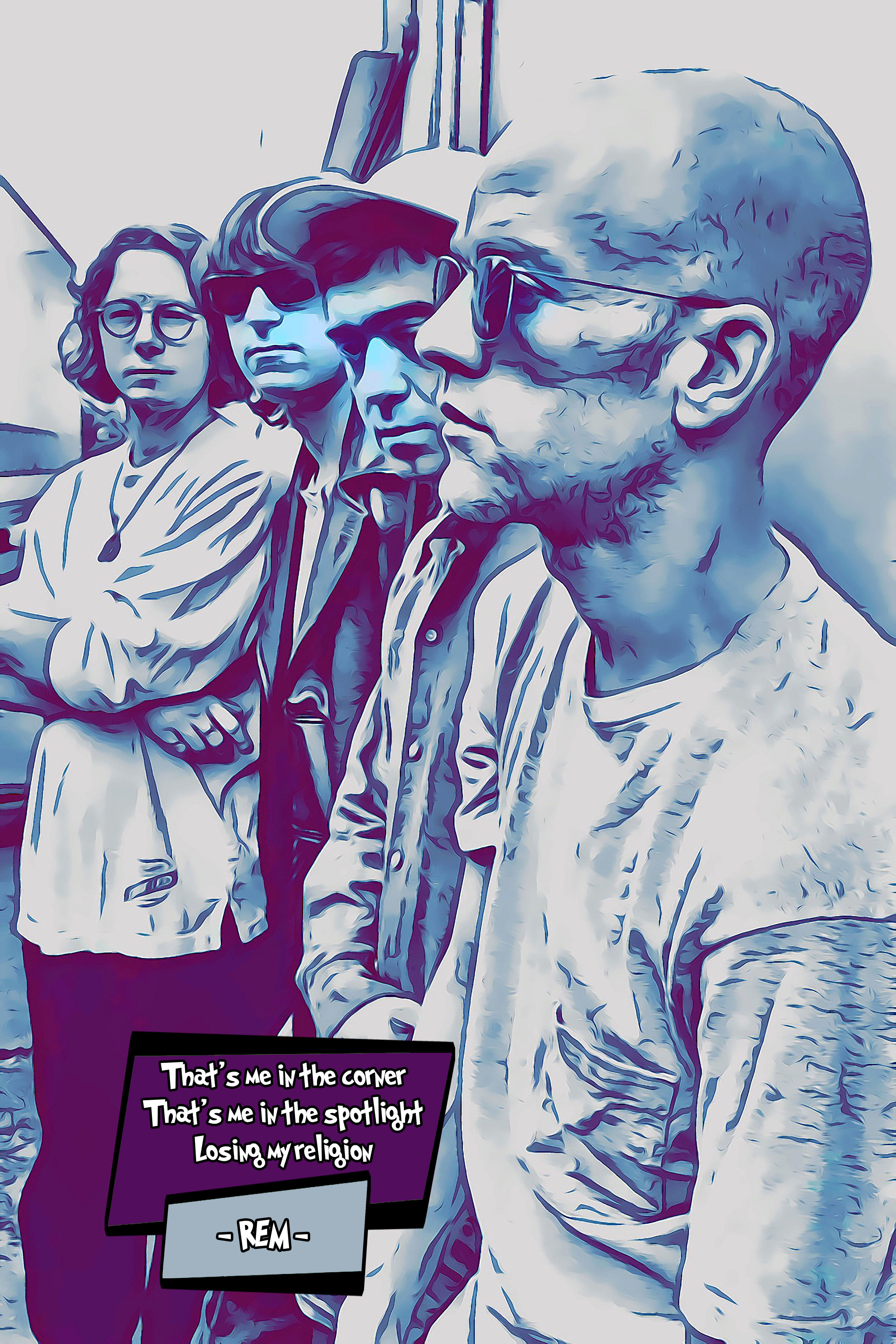 [REM]– Comic Icons Art (Available in 3 formats and 3 different sizes)