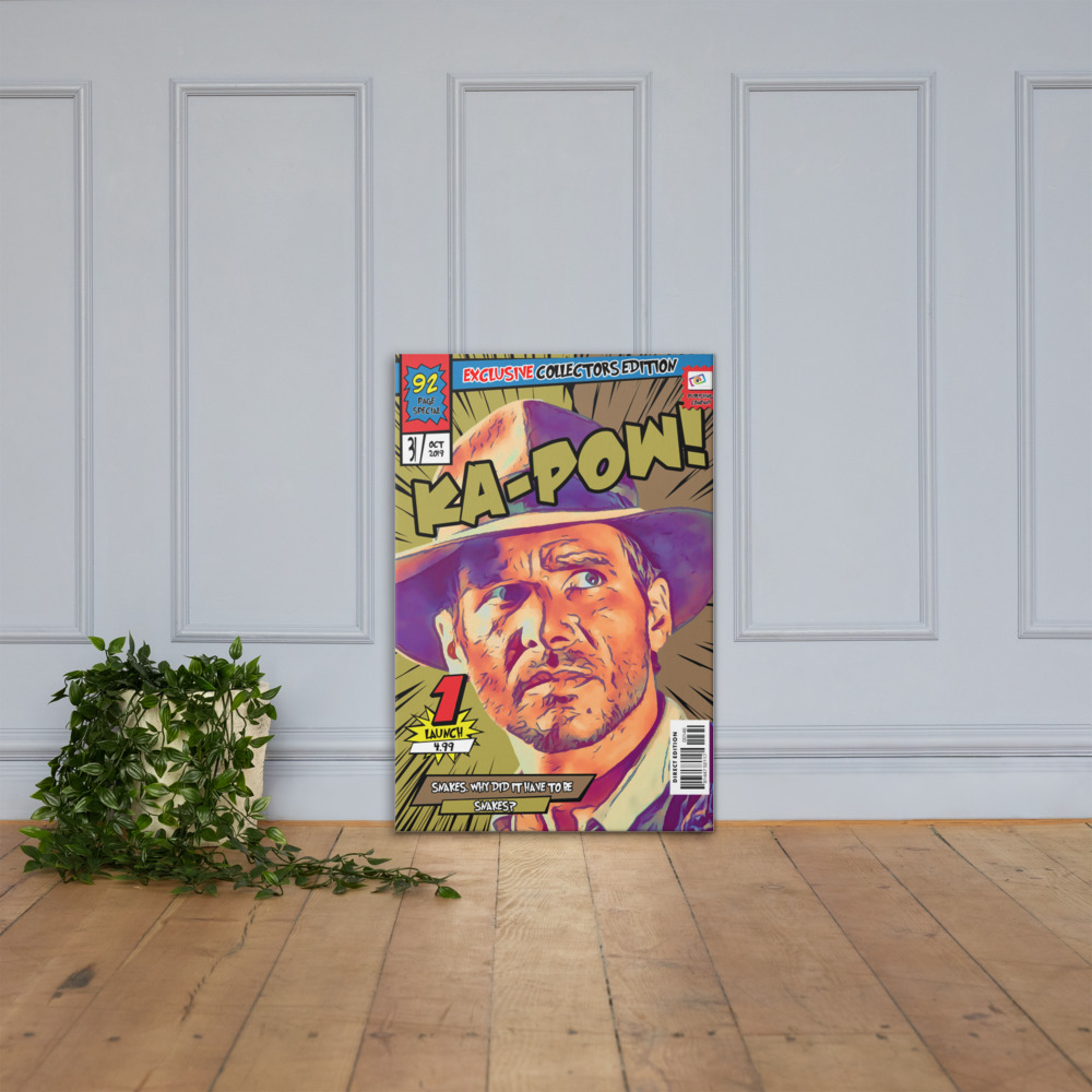 [INDIANA JONES] – Comic Book Cover Art (Available in 3 formats and 3 different sizes)
