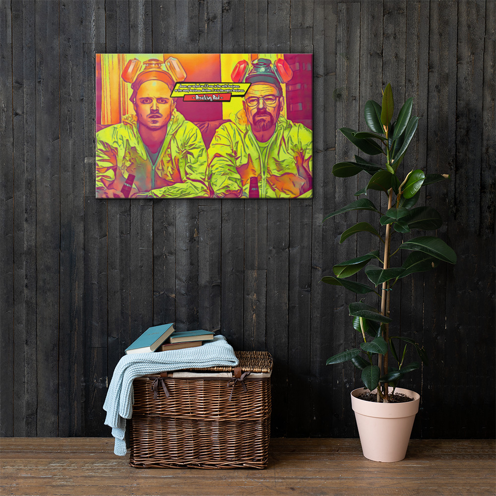 [BREAKING BAD]– Comic Icons Art (Available in 3 formats and 3 different sizes)