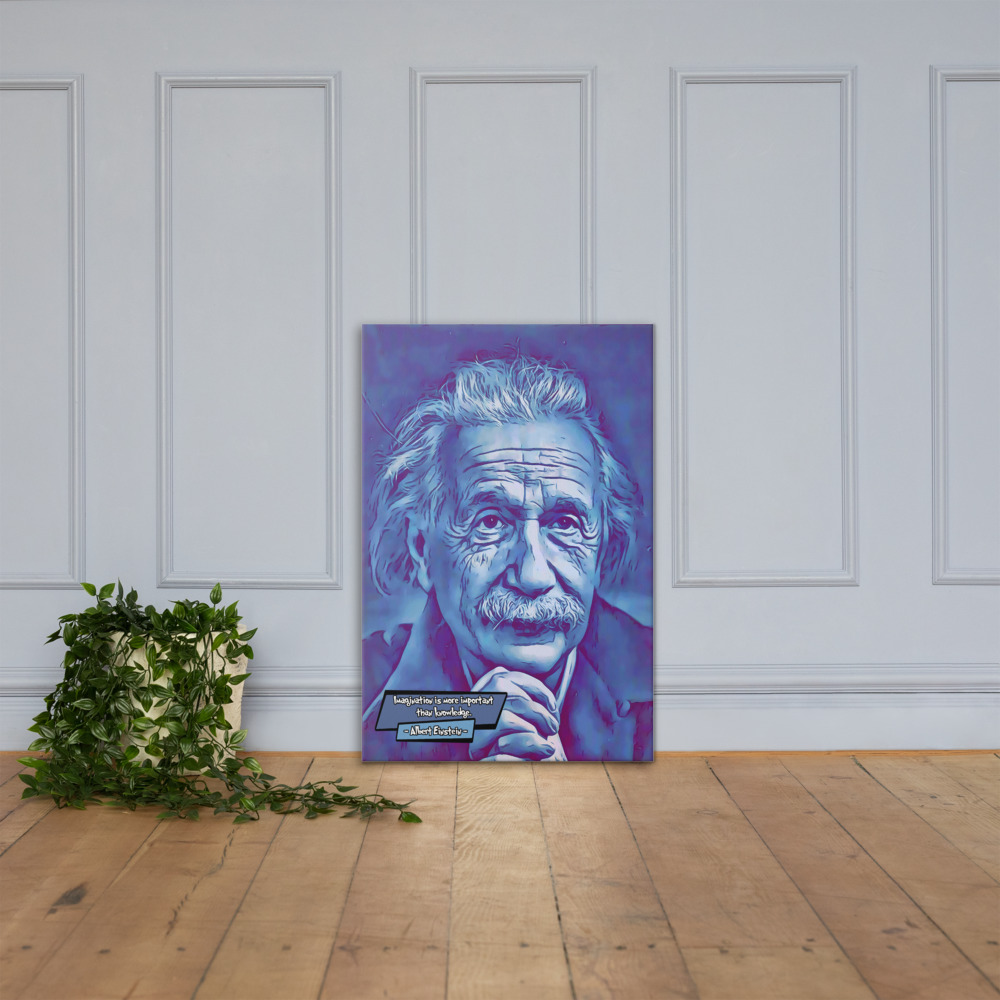 [ALBERT EINSTEIN] – Comic Icons Art (Available in 3 formats and 3 different sizes)