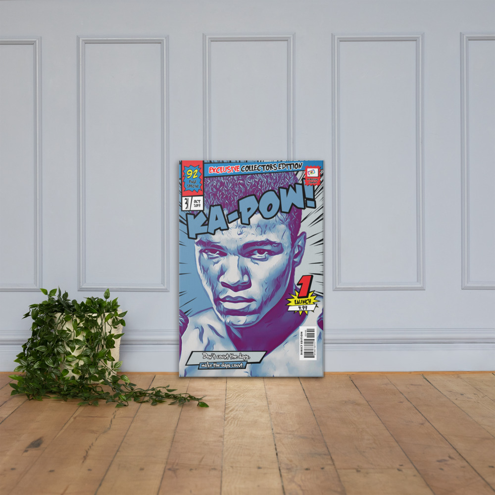 [MUHAMMAD ALI] – Comic Book Cover Art (Available in 3 formats and 3 different sizes)