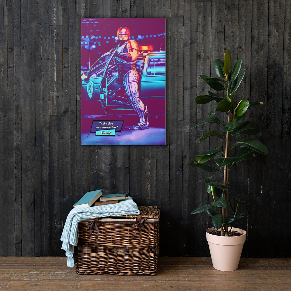 [ROBOCOP]– Comic Icons Art (Available in 3 formats and 3 different sizes)