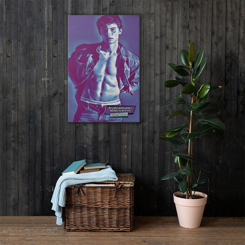 [SHAWN MENDES]– Comic Icons Art (Available in 3 formats and 3 different sizes)
