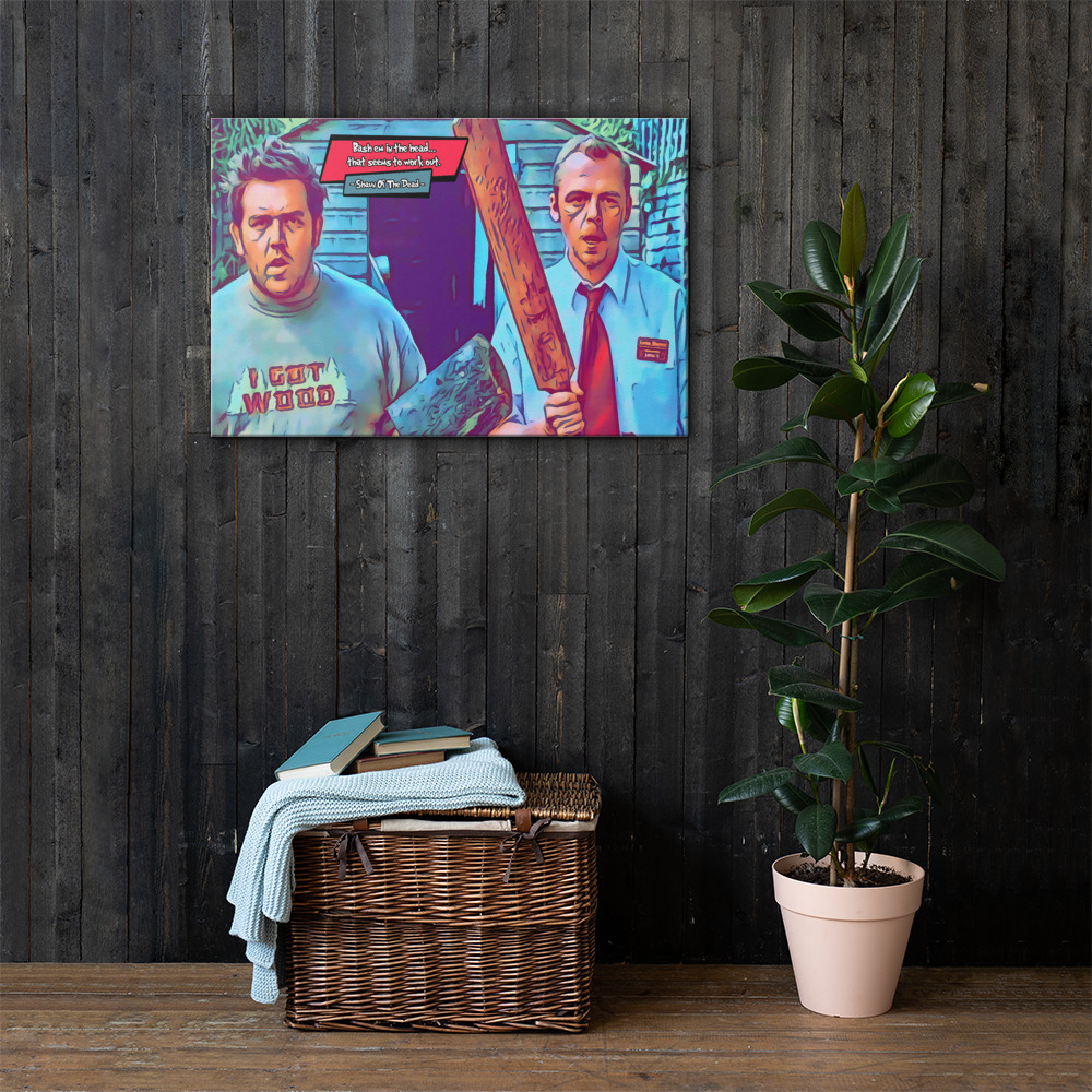 [SHAUN OF THE DEAD]– Comic Icons Art (Available in 3 formats and 3 different sizes)