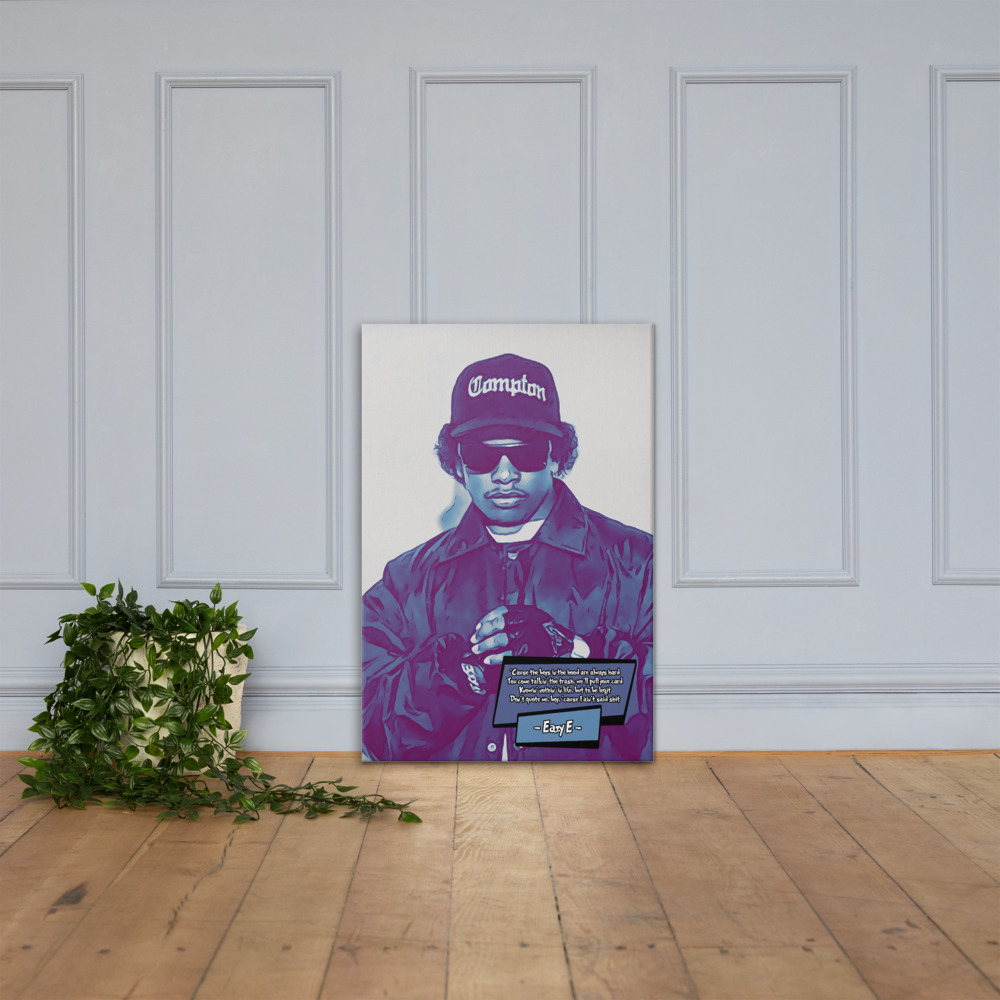 [EAZY E]– Comic Icons Art (Available in 3 formats and 3 different sizes)