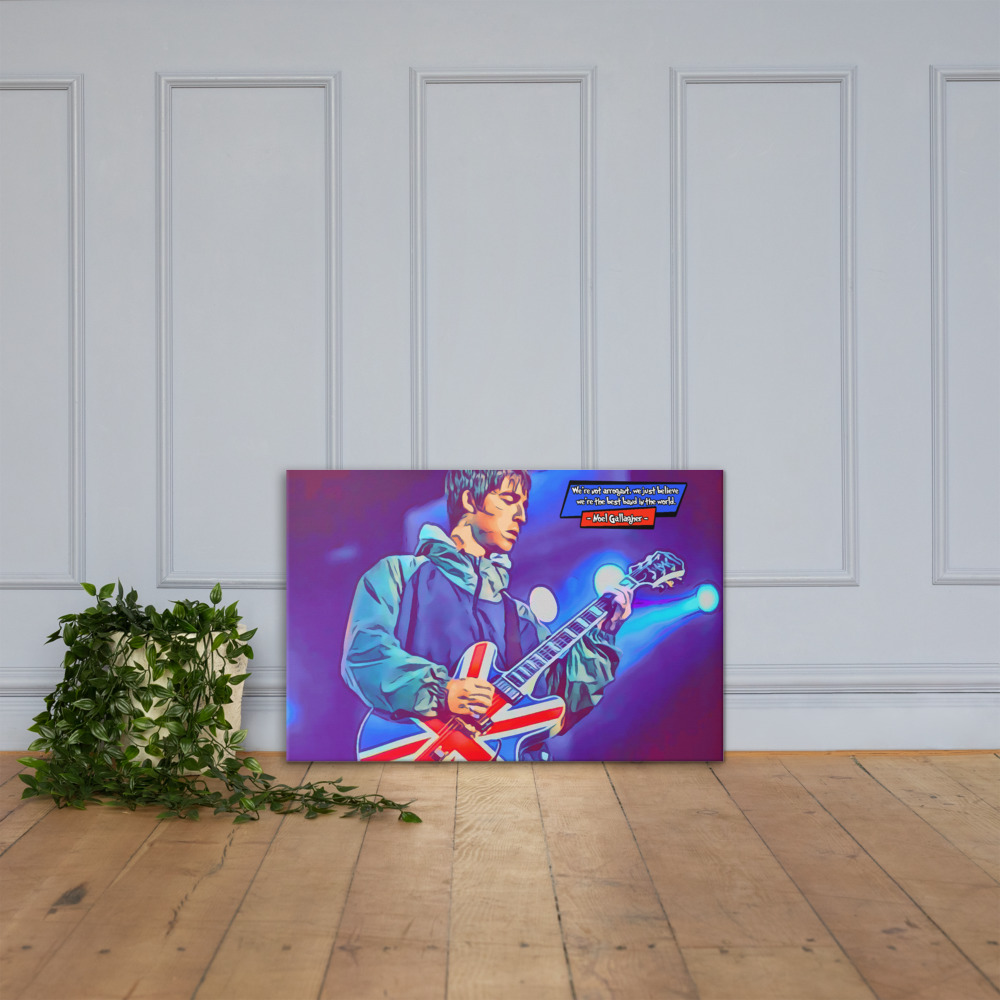 [NOEL GALLAGHER]– Comic Icons Art (Available in 3 formats and 3 different sizes)