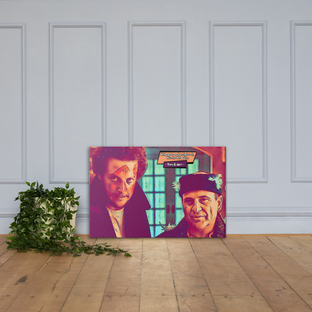 [HARRY AND MARV - HOME ALONE]– Comic Icons Art (Available in 3 formats and 3 different sizes)