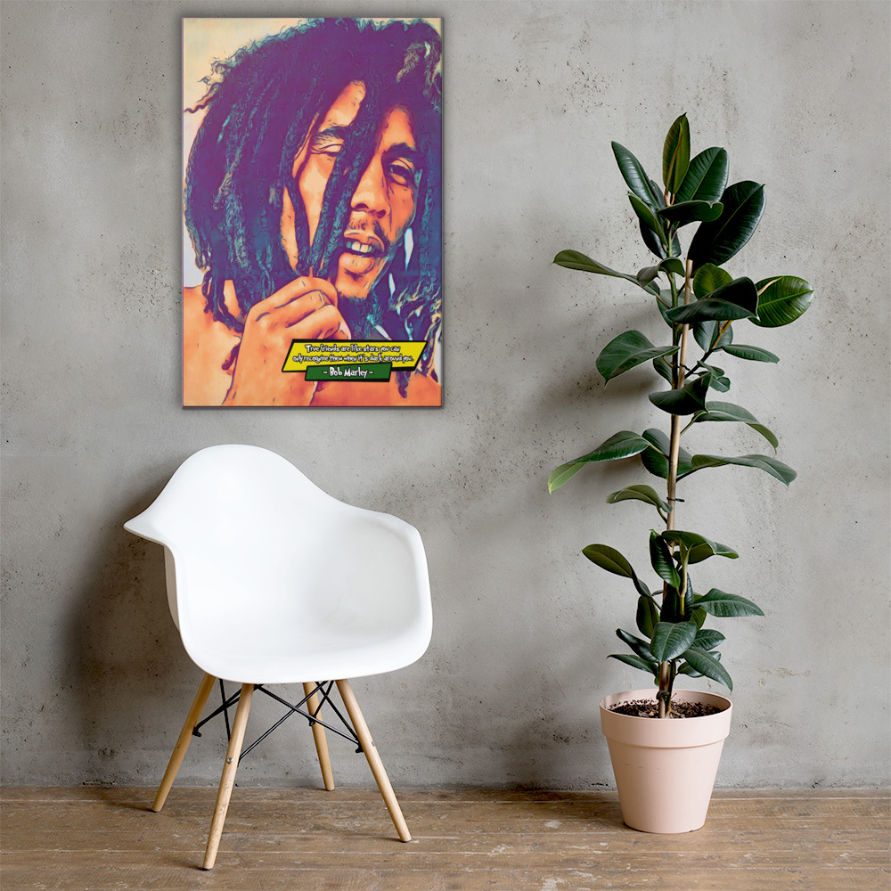 [BOB MARLEY]– Comic Icons Art (Available in 3 formats and 3 different sizes)