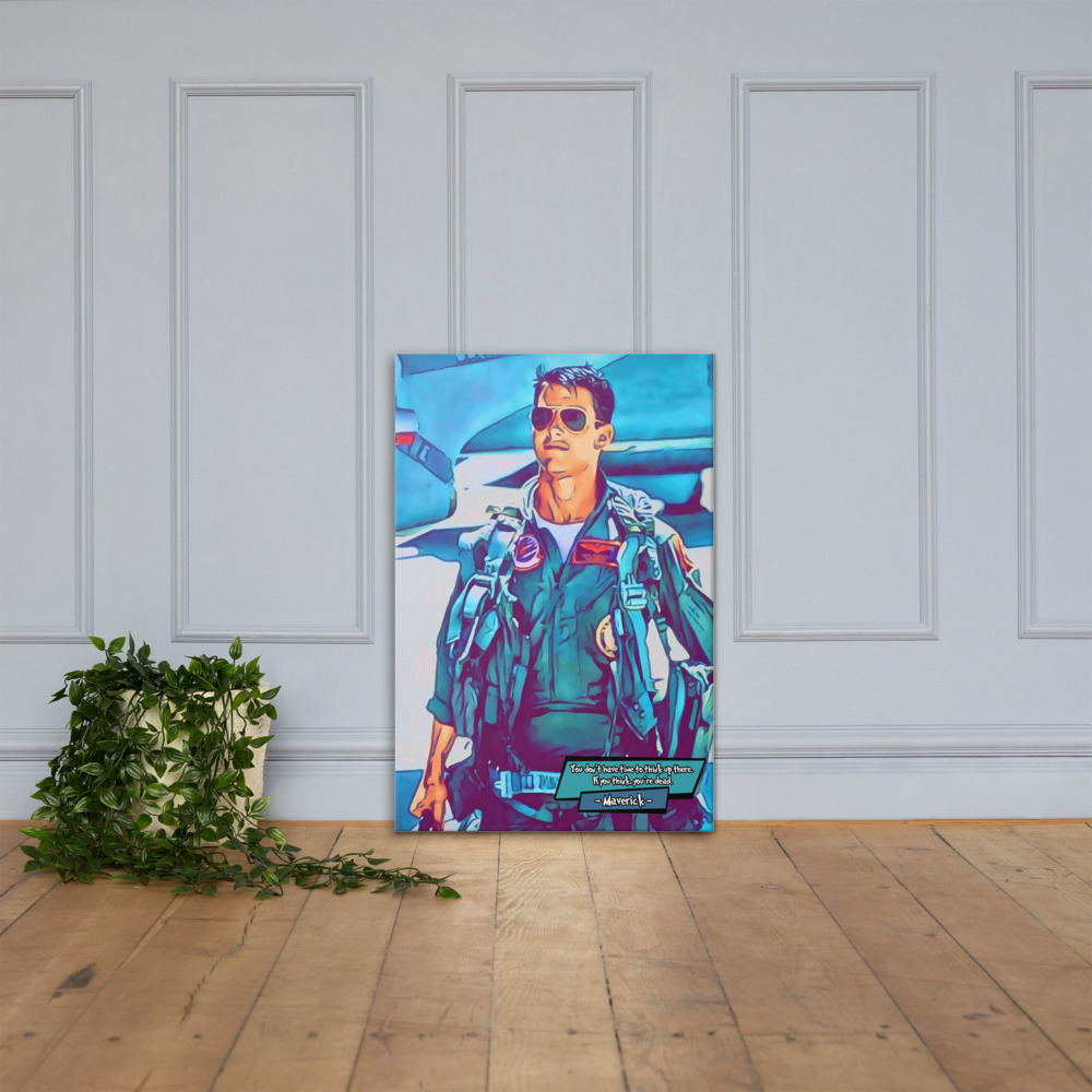 [MAVERICK - TOP GUN]– Comic Icons Art (Available in 3 formats and 3 different sizes)