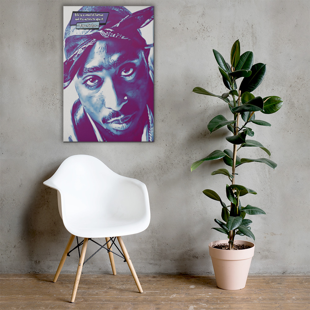 [TUPAC]– Comic Icons Art (Available in 3 formats and 3 different sizes)