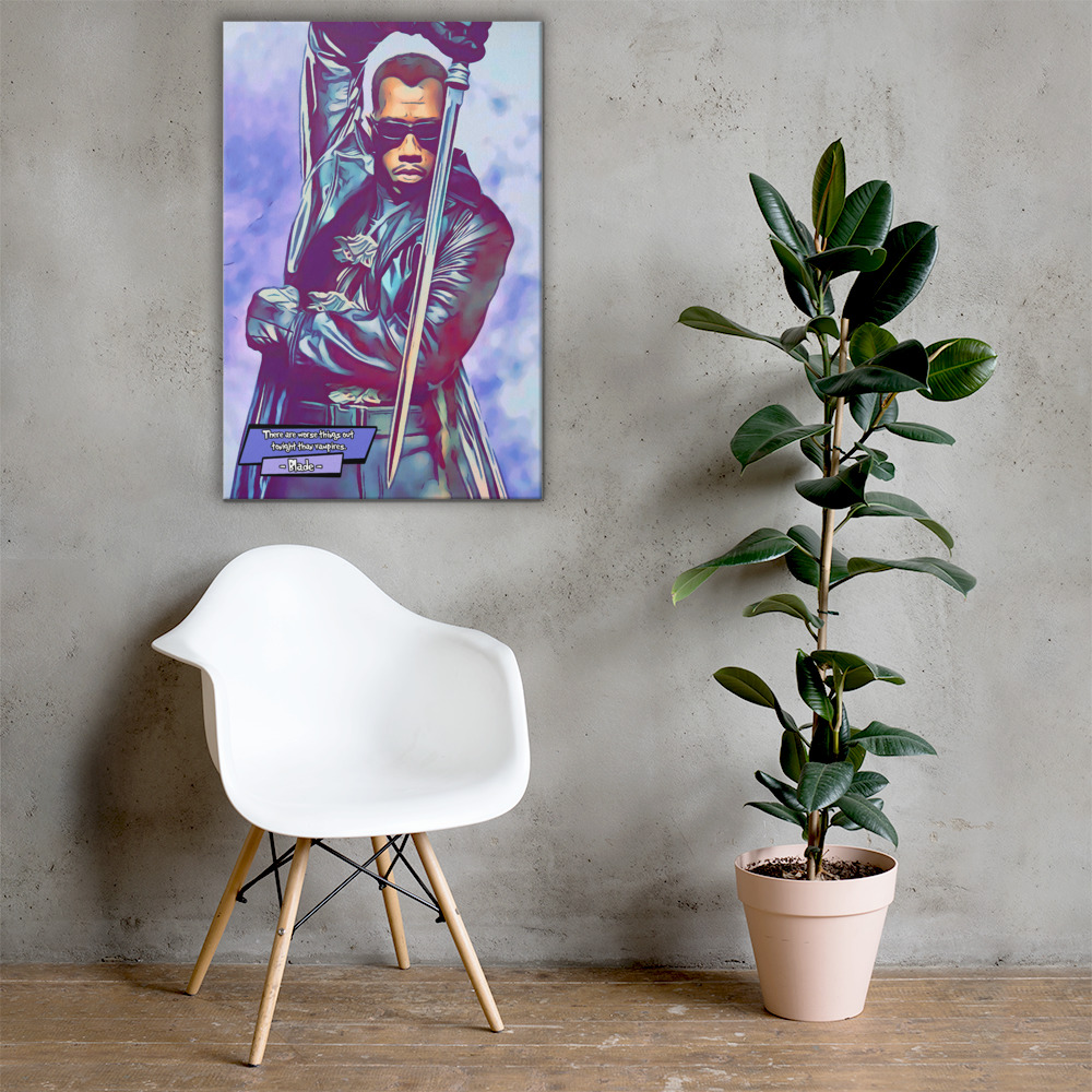 [BLADE]– Comic Icons Art (Available in 3 formats and 3 different sizes)