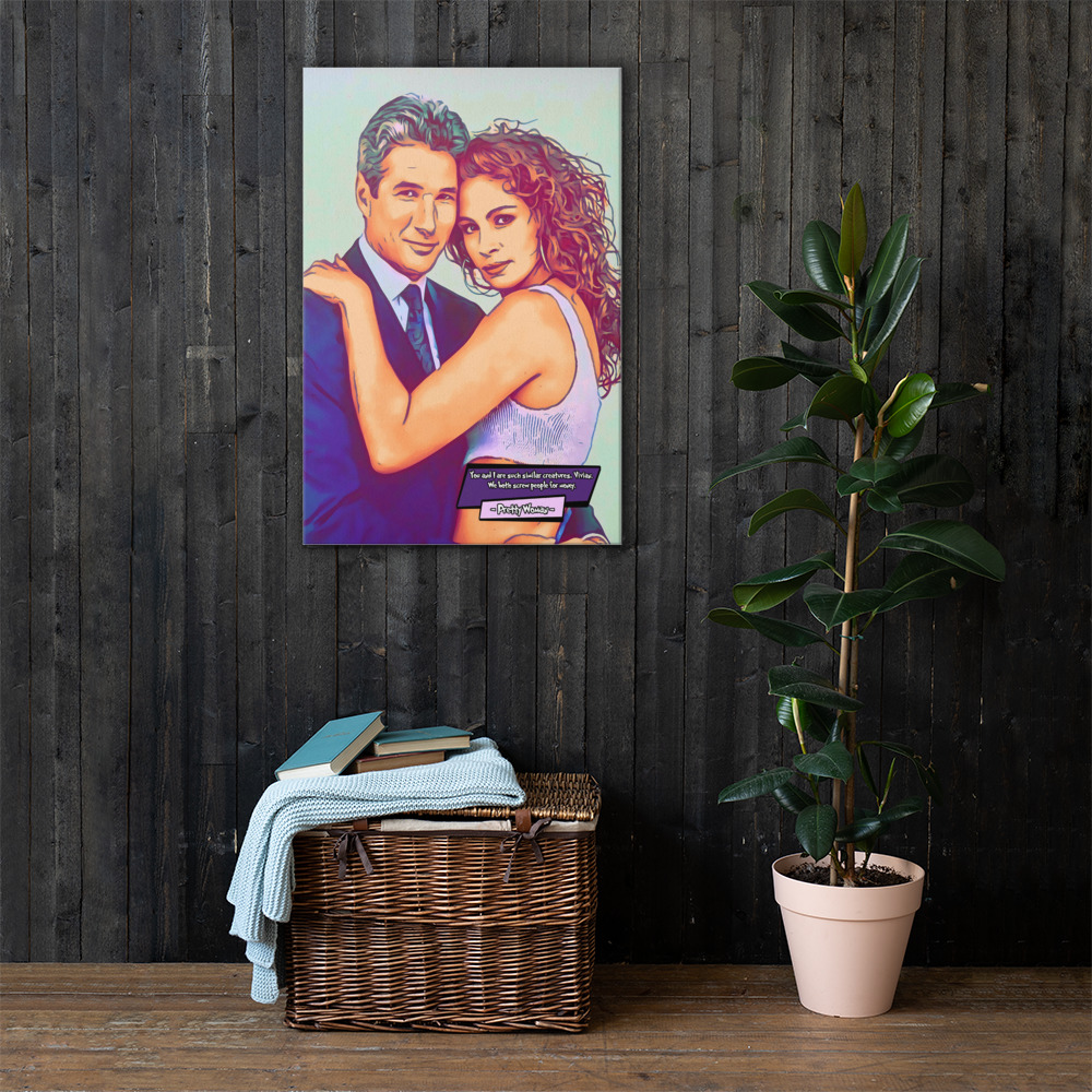 [PRETTY WOMAN]– Comic Icons Art (Available in 3 formats and 3 different sizes)