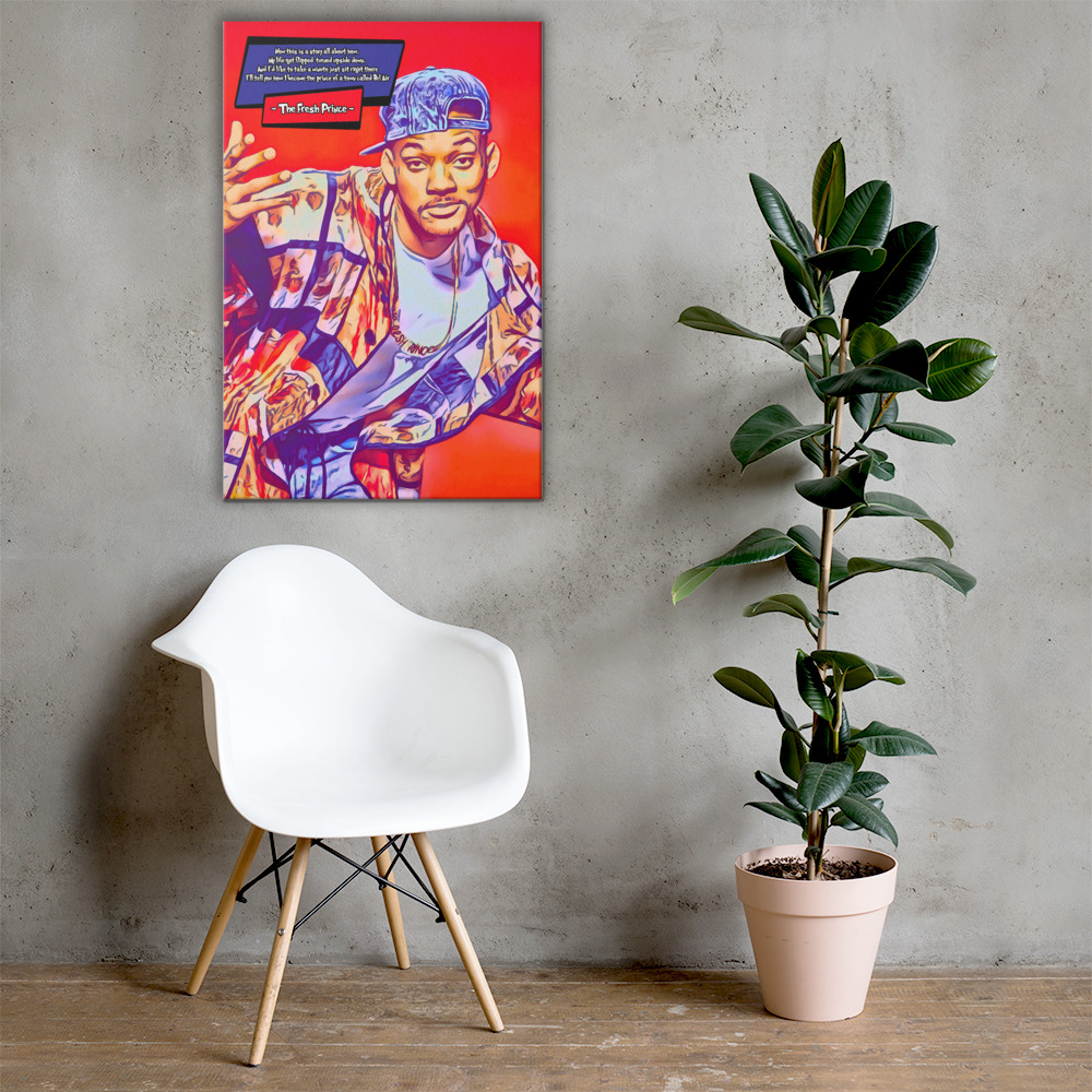 [THE FRESH PRINCE OF BEL AIR]– Comic Icons Art (Available in 3 formats and 3 different sizes)