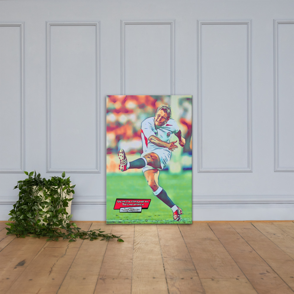 [JONNY WILKINSON]– Comic Icons Art (Available in 3 formats and 3 different sizes)