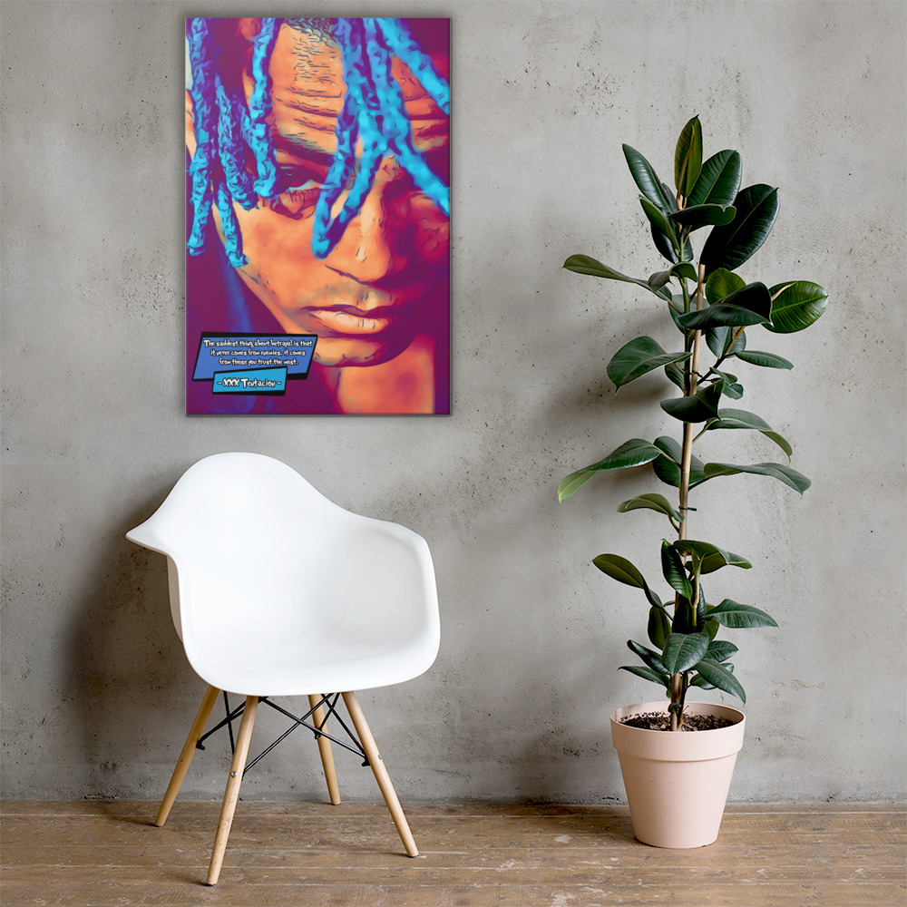 [XXXTENTACION]– Comic Icons Art (Available in 3 formats and 3 different sizes)