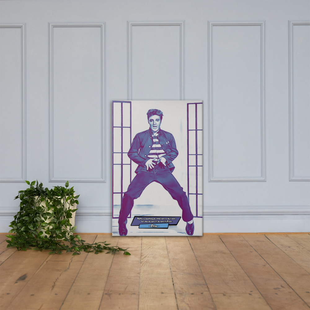 [ELVIS]– Comic Icons Art (Available in 3 formats and 3 different sizes)
