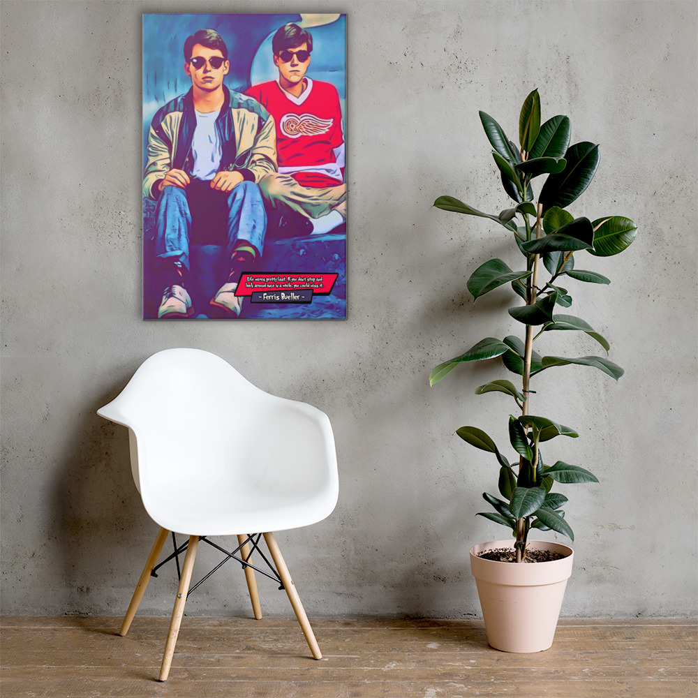 [FERRIS BUELLERS DAY OFF]– Comic Icons Art (Available in 3 formats and 3 different sizes)