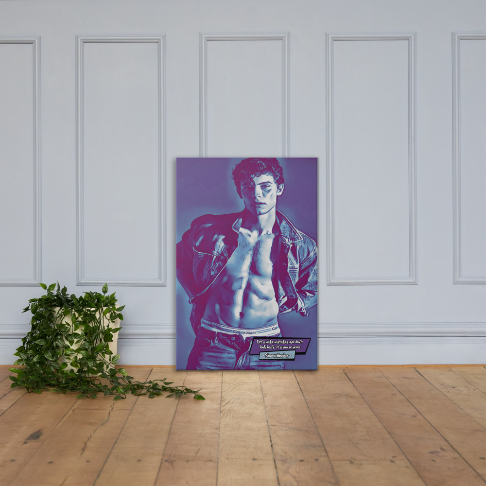 [SHAWN MENDES]– Comic Icons Art (Available in 3 formats and 3 different sizes)
