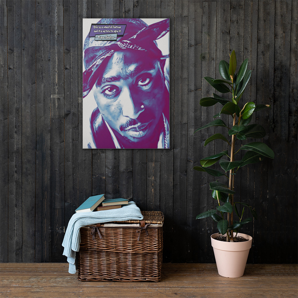 [TUPAC]– Comic Icons Art (Available in 3 formats and 3 different sizes)