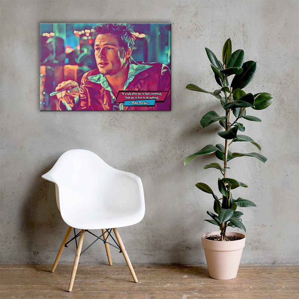 [TYLER DURDEN - FIGHT CLUB]– Comic Icons Art (Available in 3 formats and 3 different sizes)