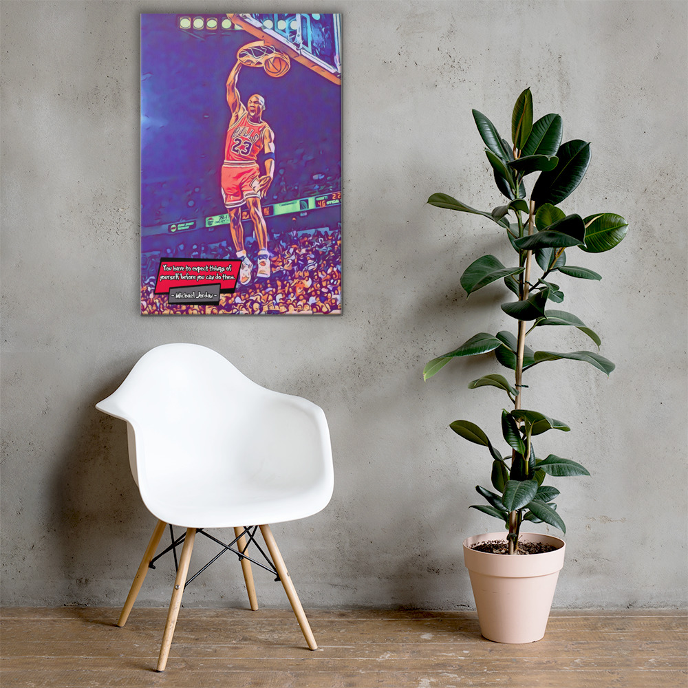 [MICHAEL JORDAN]– Comic Icons Art (Available in 3 formats and 3 different sizes)