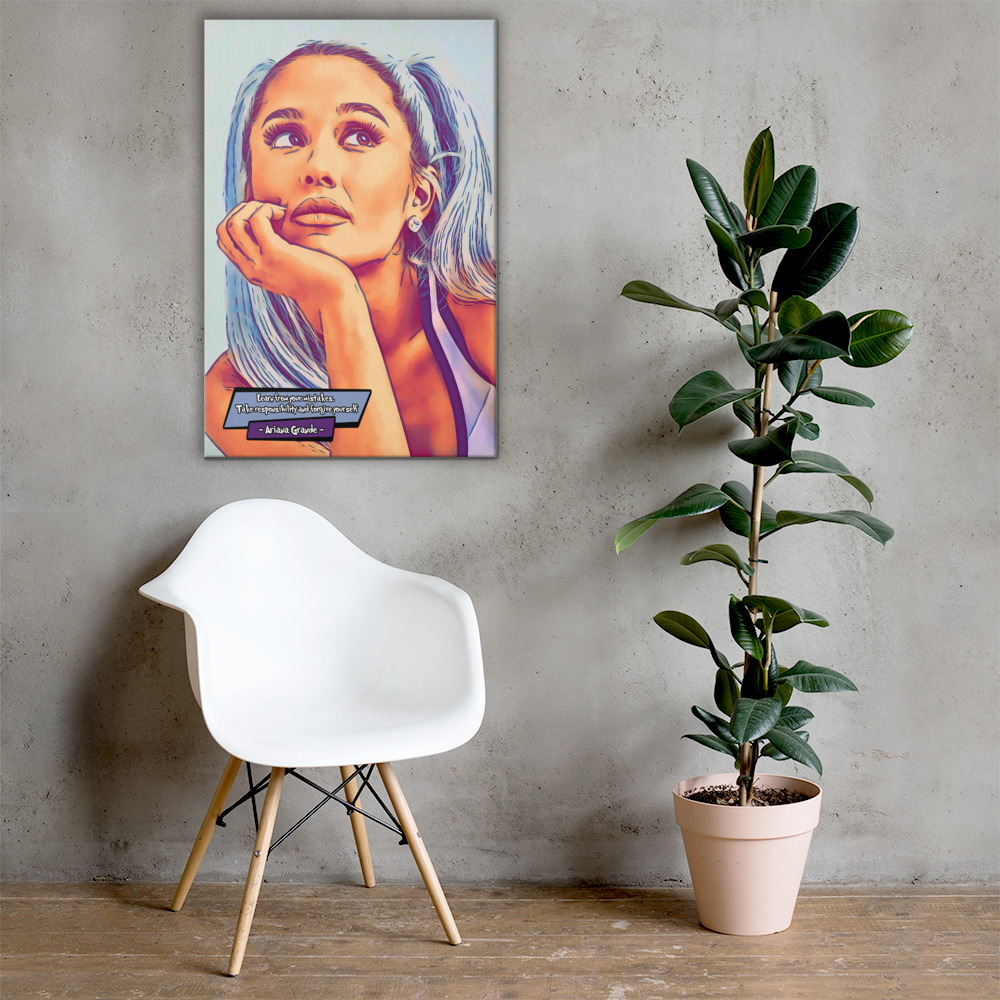 [ARIANA GRANDE]– Comic Icons Art (Available in 3 formats and 3 different sizes)