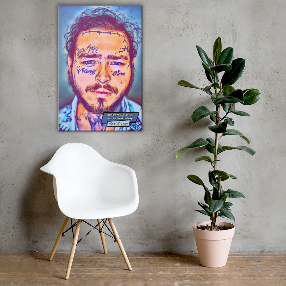 [POST MALONE]– Comic Icons Art (Available in 3 formats and 3 different sizes)