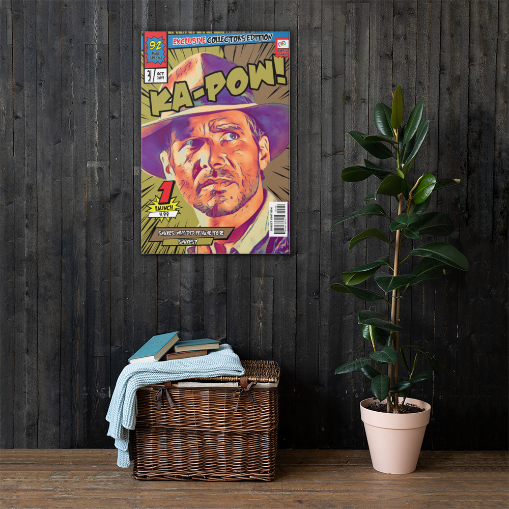 [INDIANA JONES] – Comic Book Cover Art (Available in 3 formats and 3 different sizes)
