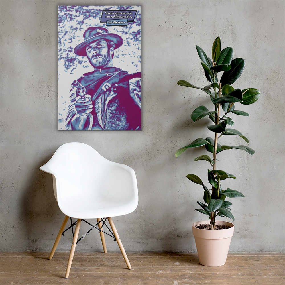 [MAN WITH NO NAME]– Comic Icons Art (Available in 3 formats and 3 different sizes)