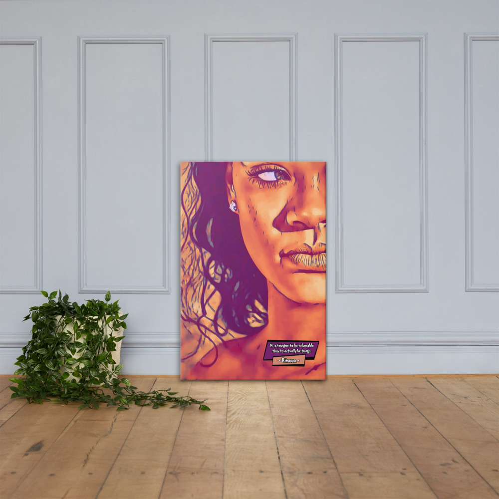 [RIHANNA]– Comic Icons Art (Available in 3 formats and 3 different sizes)
