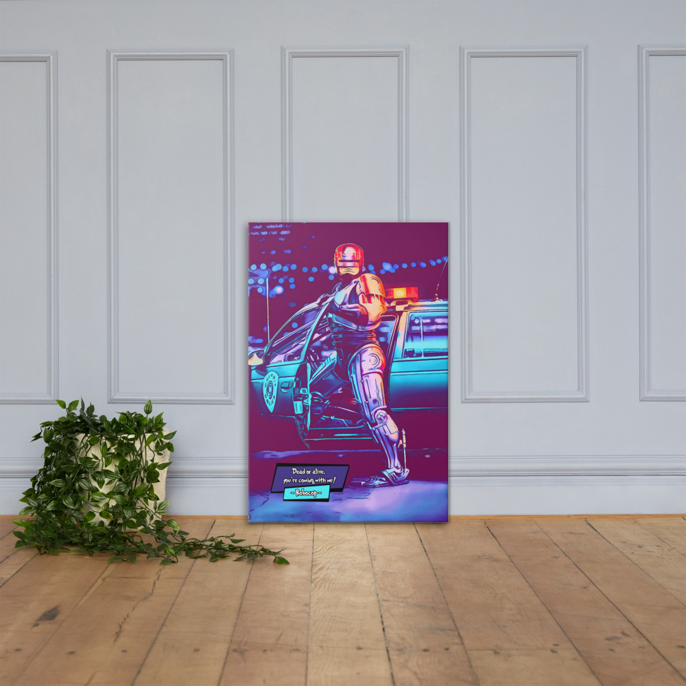 [ROBOCOP]– Comic Icons Art (Available in 3 formats and 3 different sizes)