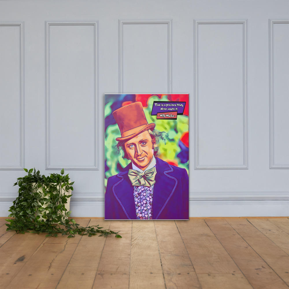[WILLY WONKA]– Comic Icons Art (Available in 3 formats and 3 different sizes)