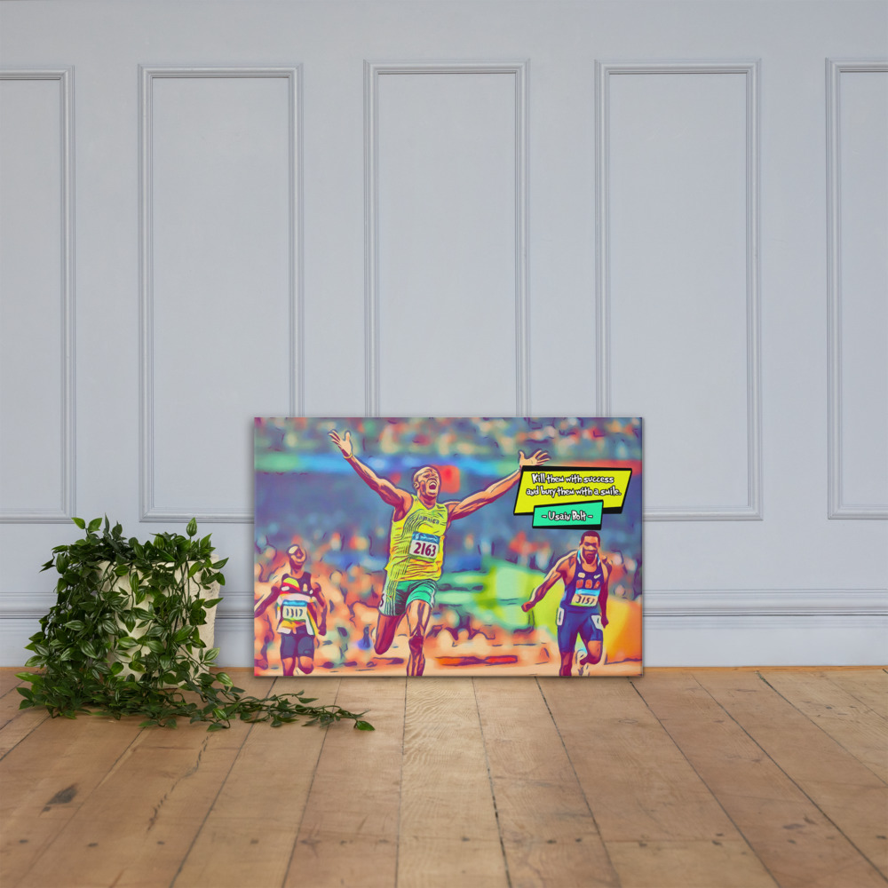 [USAIN BOLT]– Comic Icons Art (Available in 3 formats and 3 different sizes)
