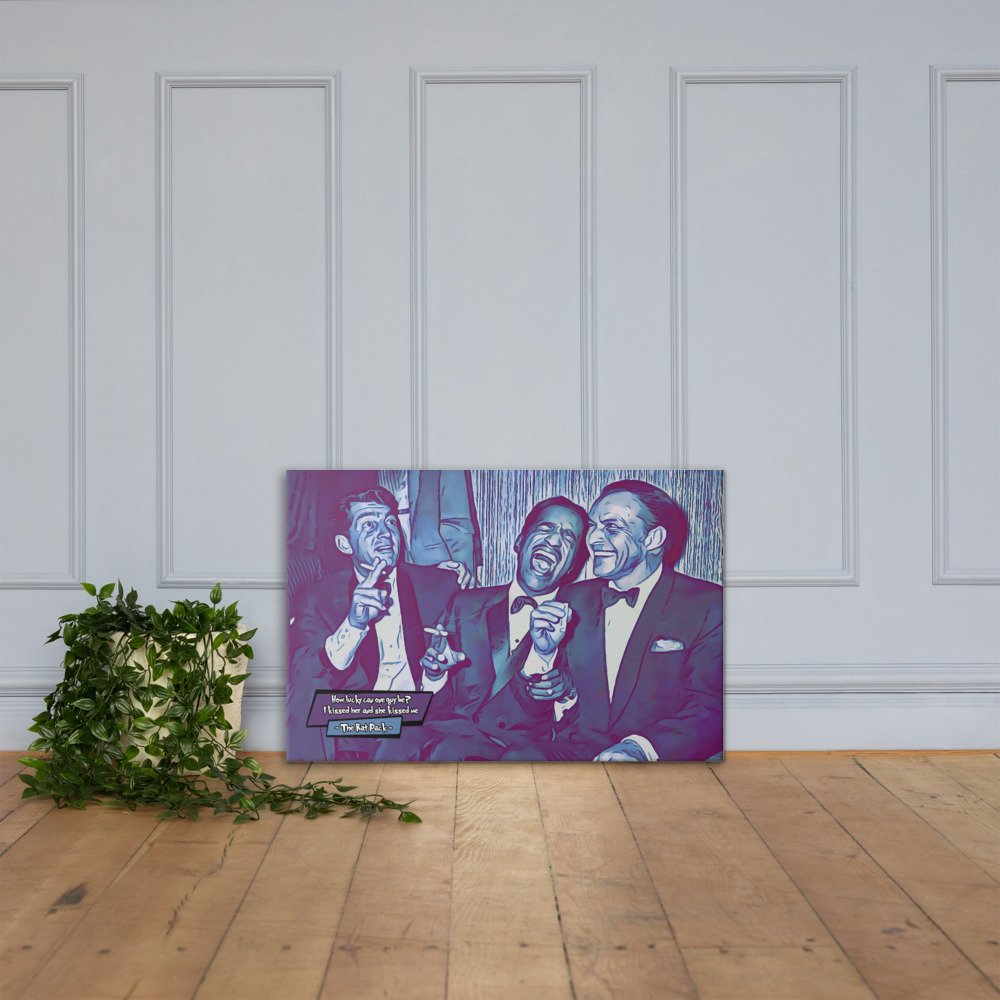[THE RAT PACK]– Comic Icons Art (Available in 3 formats and 3 different sizes)