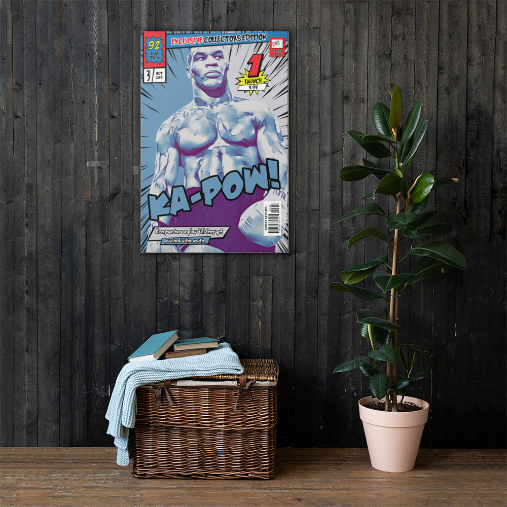 [MIKE TYSON] – Comic Book Cover Art (Available in 3 formats and 3 different sizes)