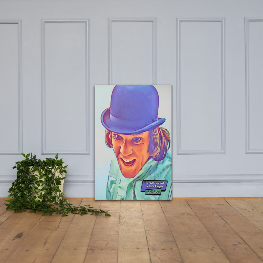 [ALEX DE LARGE - A CLOCKWORK ORANGE] – Comic Icons Art (Available in 3 formats and 3 different sizes)