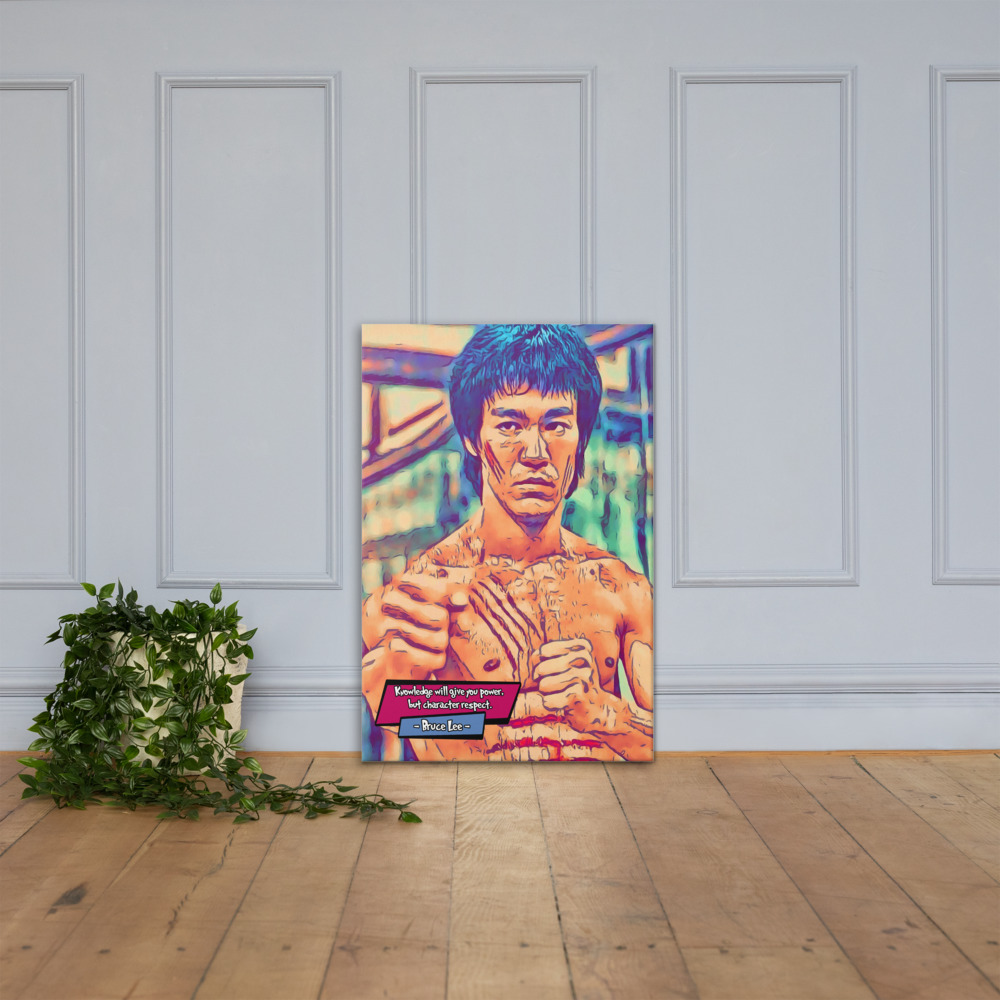 [BRUCE LEE]– Comic Icons Art (Available in 3 formats and 3 different sizes)