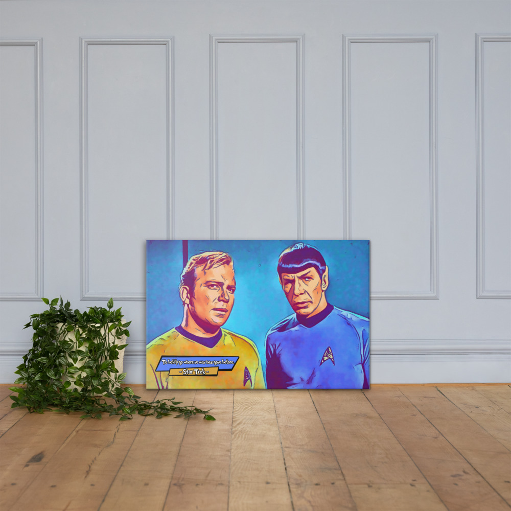 [STAR TREK]– Comic Icons Art (Available in 3 formats and 3 different sizes)