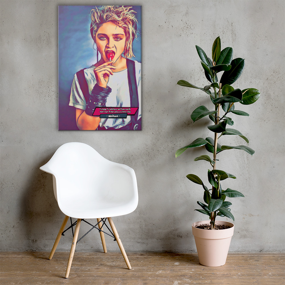 [MADONNA]– Comic Icons Art (Available in 3 formats and 3 different sizes)