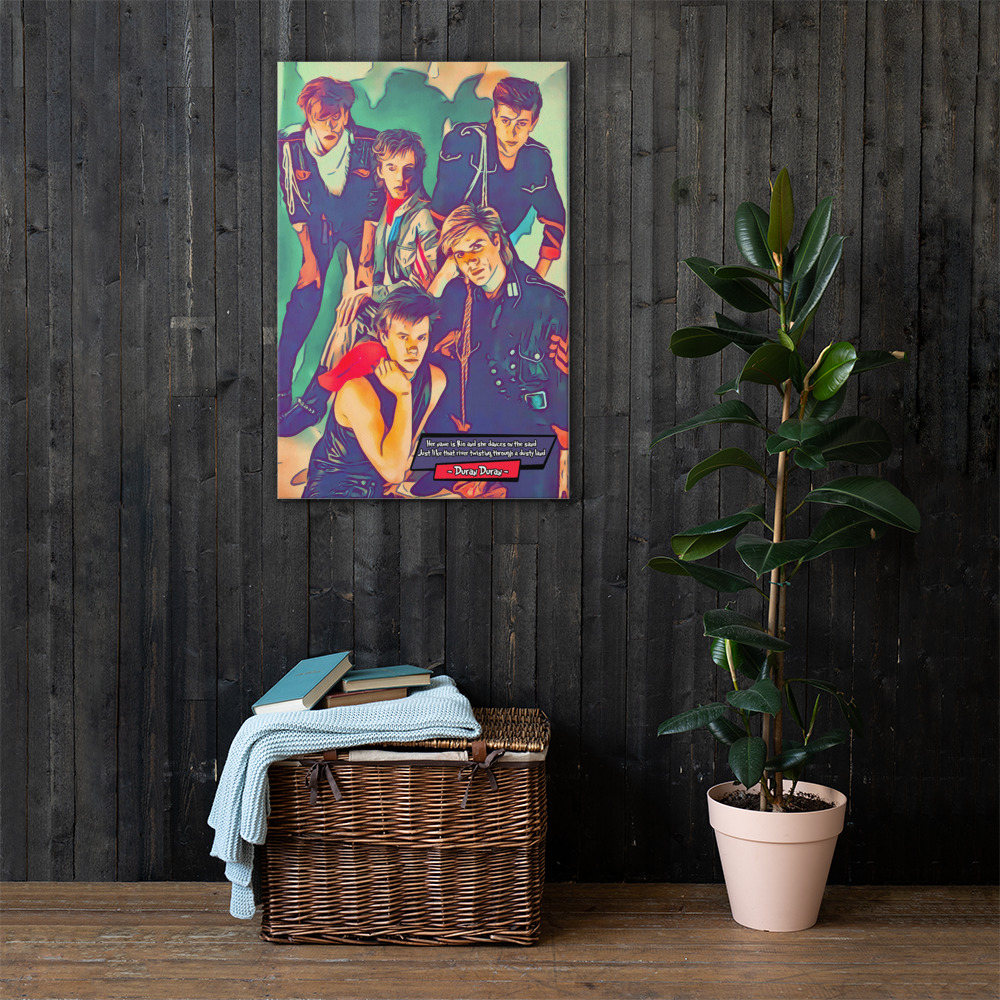 [DURAN DURAN]– Comic Icons Art (Available in 3 formats and 3 different sizes)