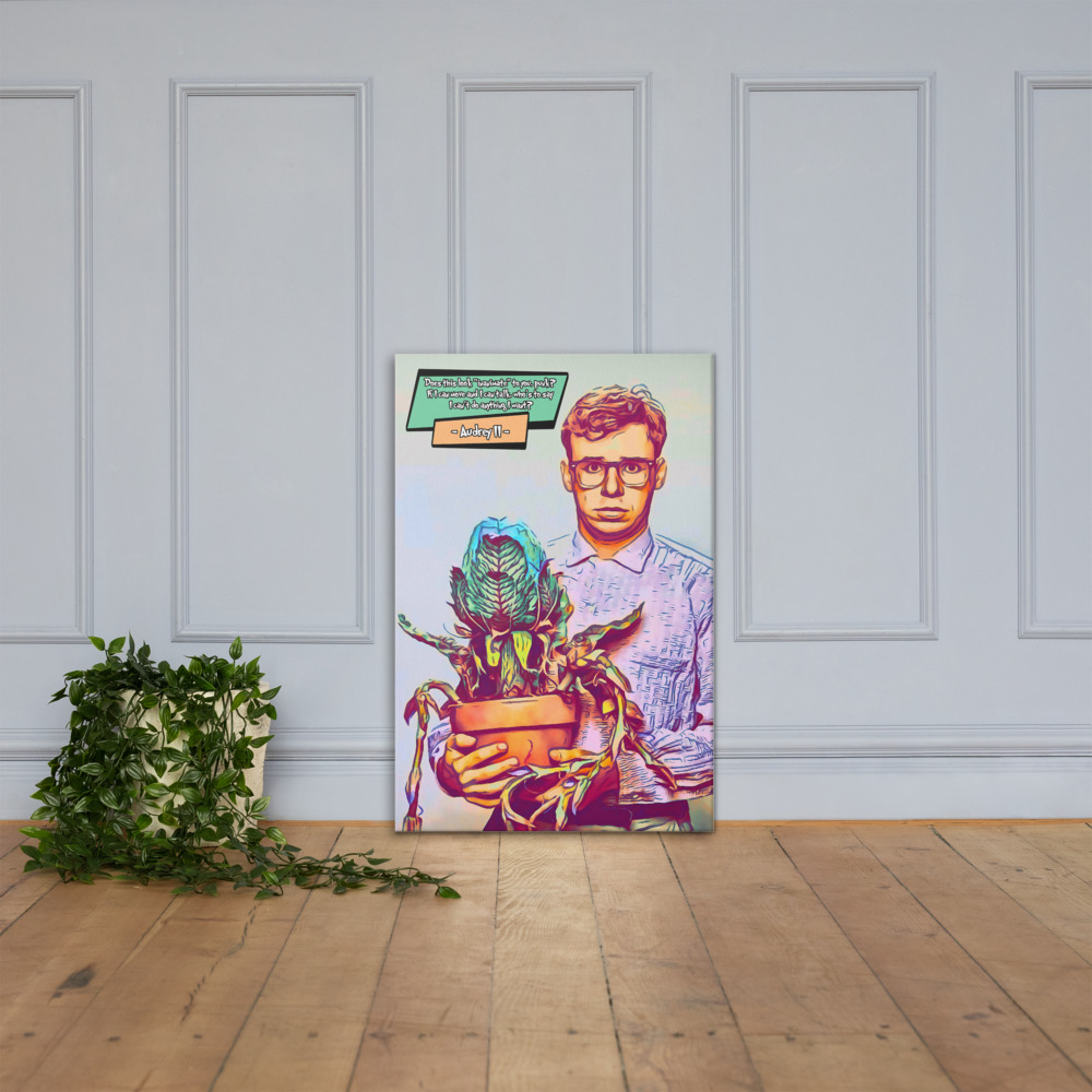 [LITTLE SHOP OF HORRORS]– Comic Icons Art (Available in 3 formats and 3 different sizes)