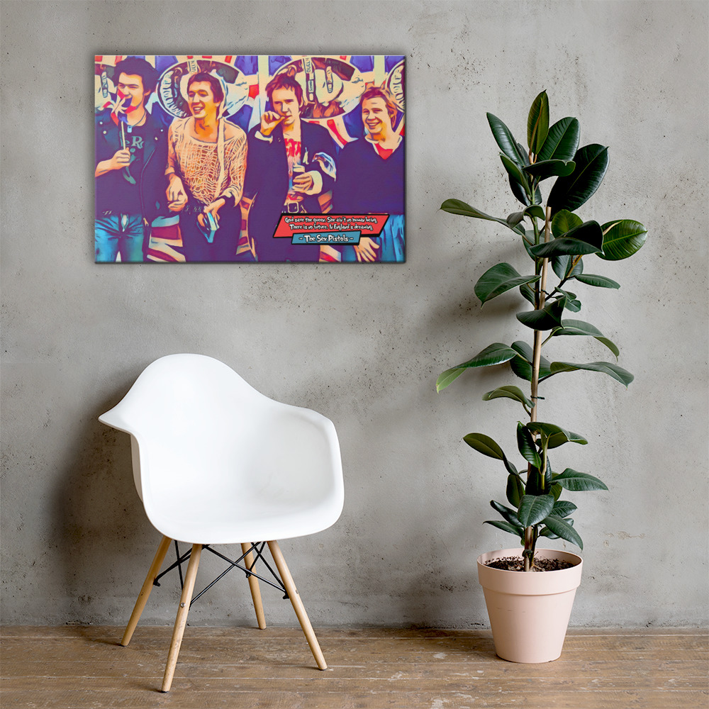 [THE SEX PISTOLS]– Comic Icons Art (Available in 3 formats and 3 different sizes)