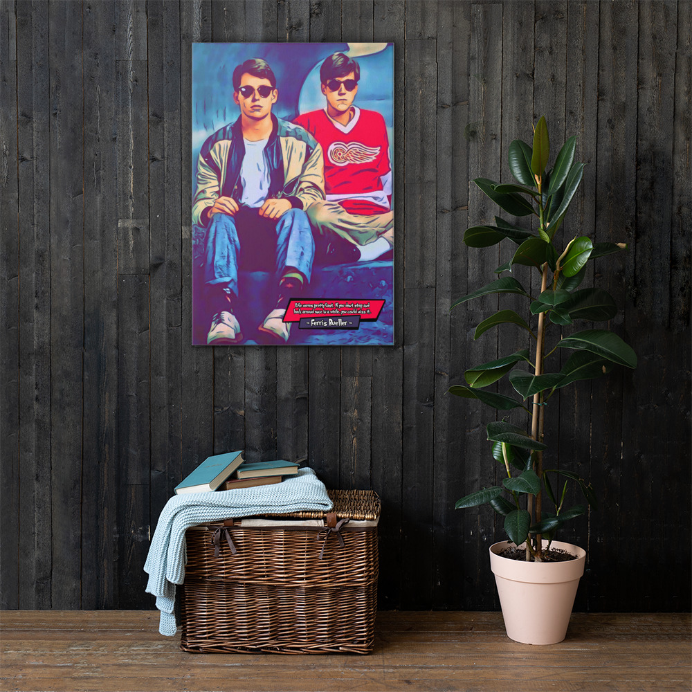 [FERRIS BUELLERS DAY OFF]– Comic Icons Art (Available in 3 formats and 3 different sizes)