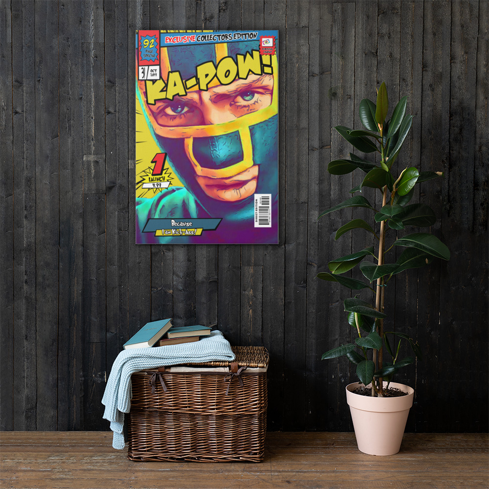 [KICK-ASS] – Comic Book Cover Art (Available in 3 formats and 3 different sizes)